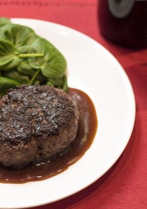 ハンバーグの焼き方レシピ（オーブン編）-レシピのメイン写真