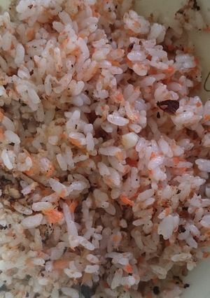 人参とひき肉のチャーハン-レシピのメイン写真