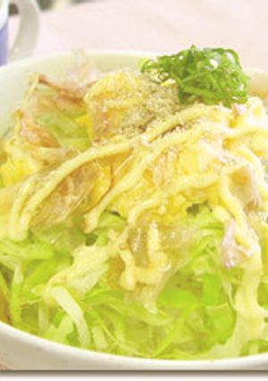 簡単1品！キャベたまどんぶり-レシピのメイン写真