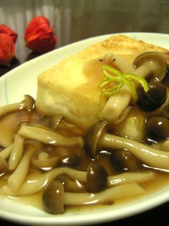 豆腐のステーキ☆きのこあんかけ-レシピのメイン写真