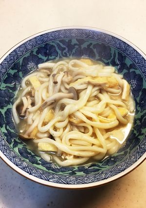 柚子胡椒で、あったかあんかけうどん-レシピのメイン写真