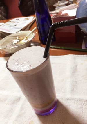 バナナとブルーベリーのスムージー-レシピのメイン写真