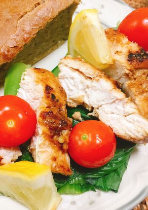 鶏胸肉のレモンオイルマリネ-レシピのメイン写真