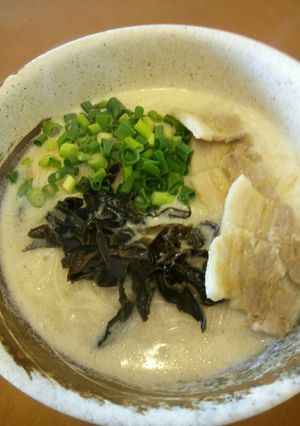 あれ？豚骨？にゅうめん-レシピのメイン写真