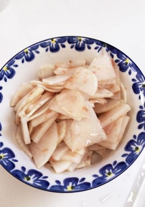 すぐできる！大根の梅和え-レシピのメイン写真