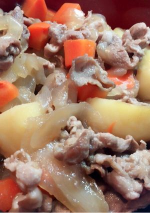 簡単！基本の肉じゃが-レシピのメイン写真