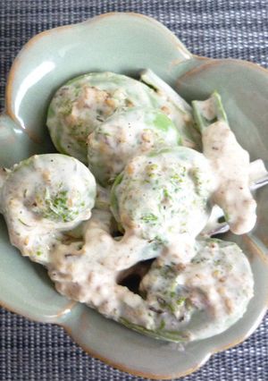 こごみの胡麻マヨ和え-レシピのメイン写真