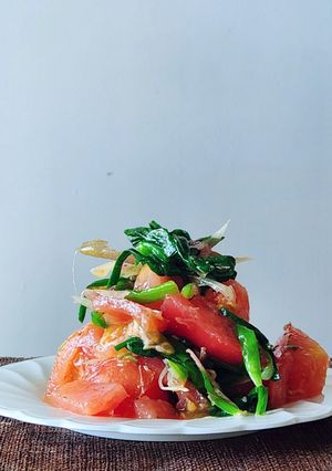 トマト&ニラ香味野菜deマリネ☆スタミナ-レシピのメイン写真