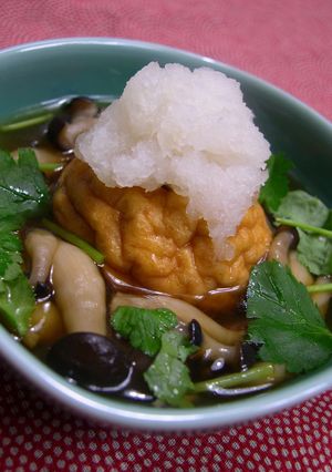 魚河岸あげで♪とろ～りキノコあんかけ-レシピのメイン写真