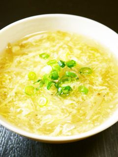 もやしとふわとろ卵!中華たまごスープ-レシピのメイン写真