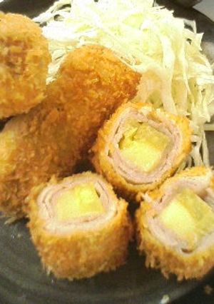 さつまいもとチーズのロールカツ-レシピのメイン写真