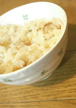 どん兵衛で作る！炊き込みご飯！絶品料理！-レシピのメイン写真
