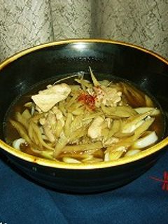 鶏ごぼううどん-レシピのメイン写真