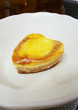 ヨーグルトアート♥マーブルチーズケーキ風-レシピのメイン写真