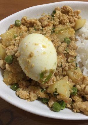 本場の味★チキンキーマカレー-レシピのメイン写真
