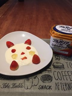 いちごヨーグルト-レシピのメイン写真
