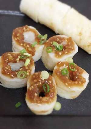 ごはんアレンジ！きりたんぽにくるみ味噌-レシピのメイン写真