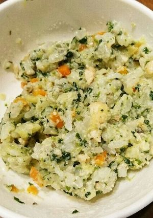 鮭と野菜のクリーム煮離乳食☆小麦粉不使用-レシピのメイン写真