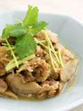簡単♪たっぷりごぼうと牛肉のたまごとじ