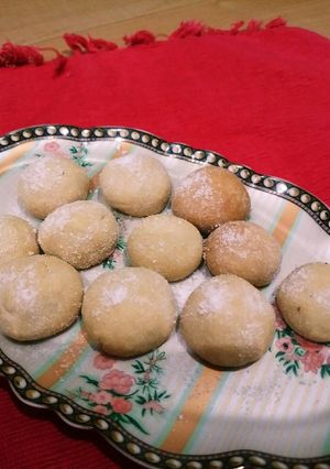 簡単♪メイプルスノーボールクッキー-レシピのメイン写真