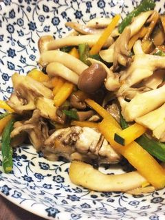 10分で簡単♡きのこと野菜のバター炒め-レシピのメイン写真
