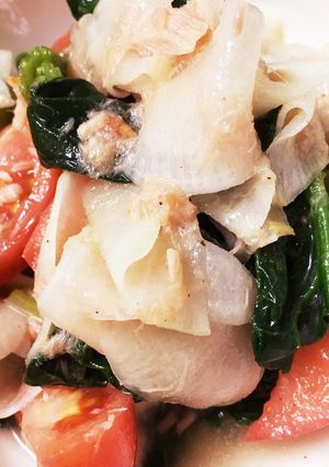 大根と青菜のサラダ-レシピのメイン写真