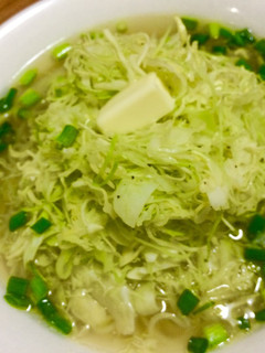 塩バターレモンでキャベツなラーメン-レシピのメイン写真