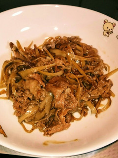 簡単!牛肉とごぼうと糸こんのしぐれ煮-レシピのメイン写真