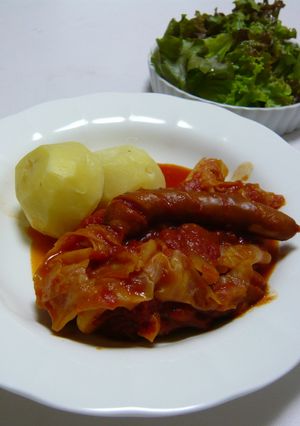 シャウエッセンのトマト煮込み　-レシピのメイン写真