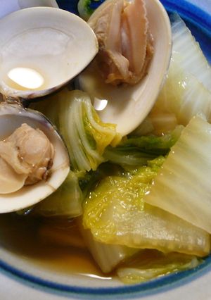 はまぐりと白菜のあっさり和風スープ-レシピのメイン写真