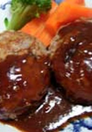大人のハンバーグかも・・・-レシピのメイン写真