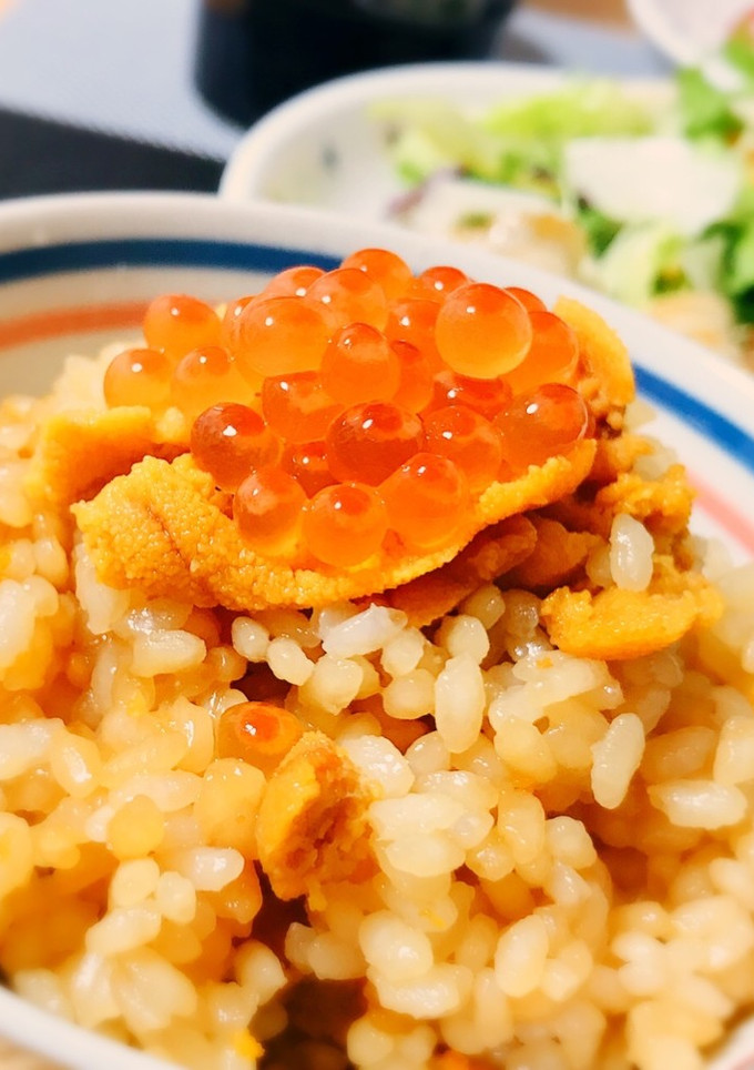 簡単★うにの炊き込みご飯-レシピのメイン写真