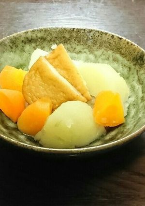 減塩 じゃがいもとさつま揚げのコンソメ煮-レシピのメイン写真