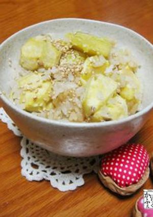 腸内清掃♪いもくりごはん-レシピのメイン写真