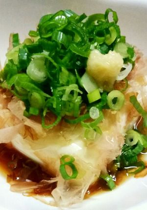 電子レンジですぐ出来る☆温かい 豆腐♡-レシピのメイン写真