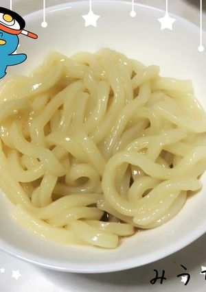 超簡単❁自己流ぶっかけうどん-レシピのメイン写真
