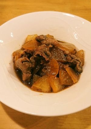 大根消費！豚こまで簡単豚ばら大根風-レシピのメイン写真