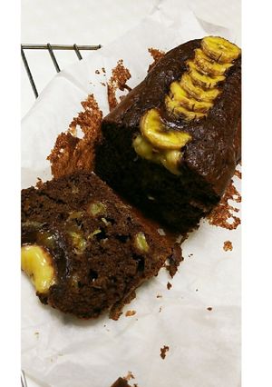 チョコバナナパウンド-レシピのメイン写真