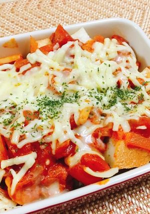 トマトクリームのパングラタン-レシピのメイン写真
