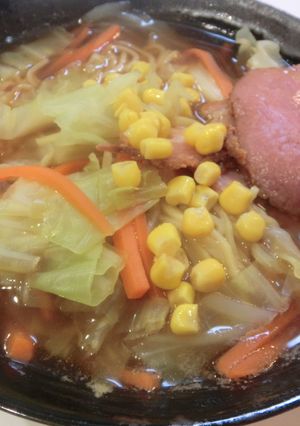野菜たっぷり熱々あんかけラーメン-レシピのメイン写真