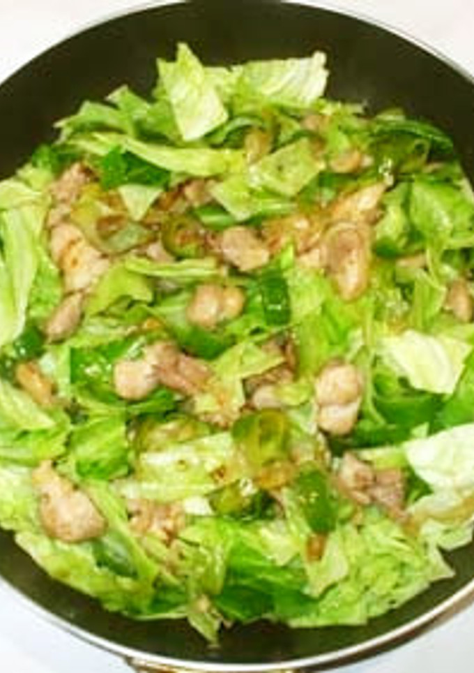 キャベツの中華風野菜炒め♪簡単-レシピのメイン写真