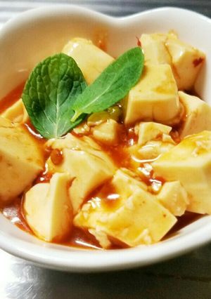 最短30秒♪(~O~;) 麻婆豆腐モドキ-レシピのメイン写真