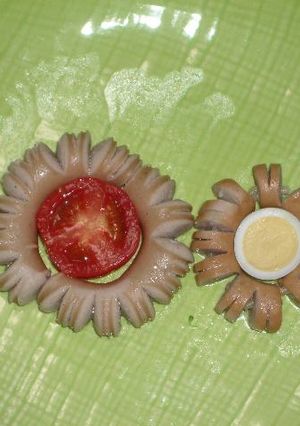 お花のウインナー-レシピのメイン写真