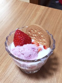 いちごのデザート-レシピのメイン写真