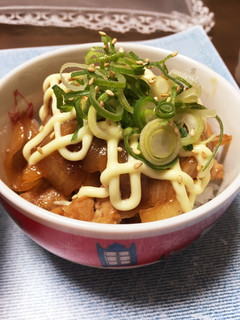 隠し味に赤味噌!簡単ミニ豚丼♪-レシピのメイン写真