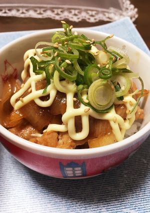 隠し味に赤味噌！簡単ミニ豚丼♪-レシピのメイン写真