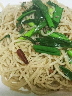 アンチョビとネギのパスタ♪バカうま♪-レシピのメイン写真