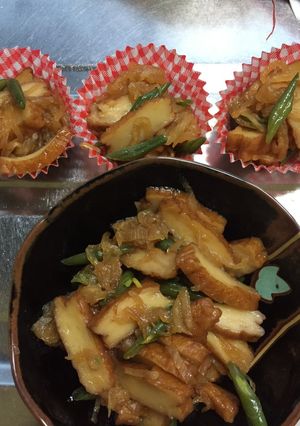 切り干しっぽくさつま揚げの炒め煮-レシピのメイン写真