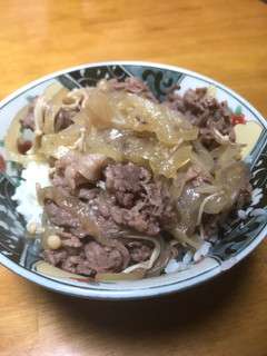 牛丼-レシピのメイン写真
