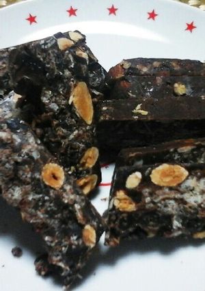 フルグラでチャンキーなチョコバー-レシピのメイン写真